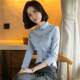 Genuine Youbo white split shirt for women's middle sleeve professional formal wear work clothes waist-closing and slimming out half-sleeved sleeve seven-white worker

