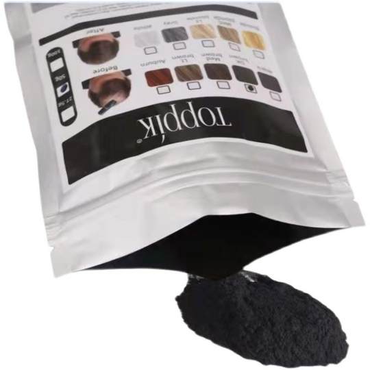 Hair Fiber Powder Hairline Replacement Rapid Hair Dense Hair Growth Magic Tool TOPPK Wig Fiber Hair Beauty Powder Covers Baldness