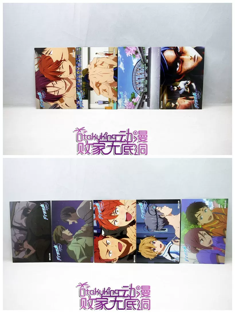 现货 Free 男子游泳部日本taito奖明信片 遥 真琴 凛