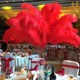 DIY jewelry imported ostrich feathers multicolor wedding feathers road banquet table flower jewelry performance props feathers