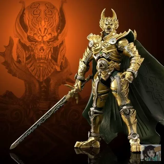 现货万代魔戒可动01 Sic Garo 牙狼黄金骑士钢牙可动手办