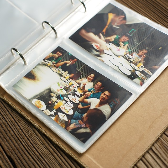 Large 6-inch insert pocket photo album, insert album, PP bag 4D ...
