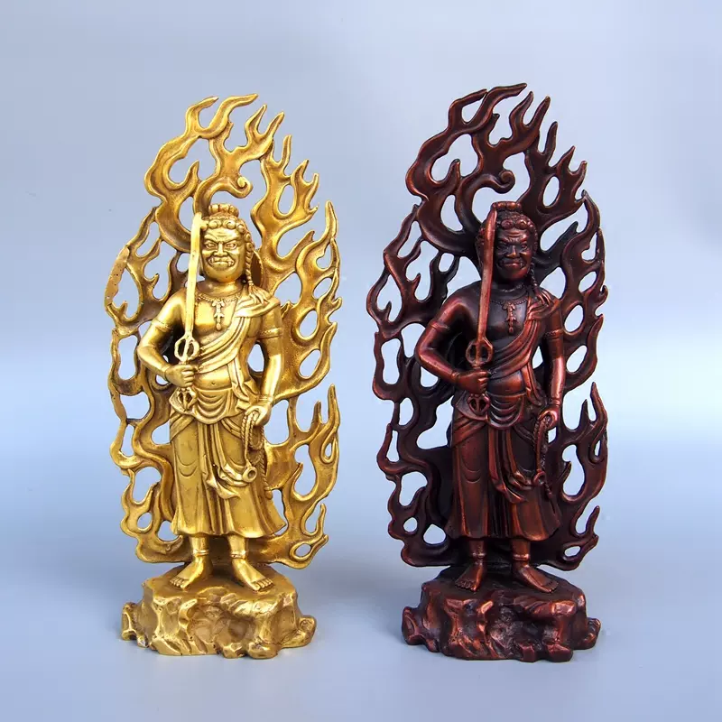 仏教美術　樹脂製　レプリカ　観音菩薩像　仏像　置物　M　R4995B