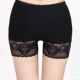 Safety pants, anti-exposure women's summer lace leggings thin style, wear white new large-size insurance three-point shorts