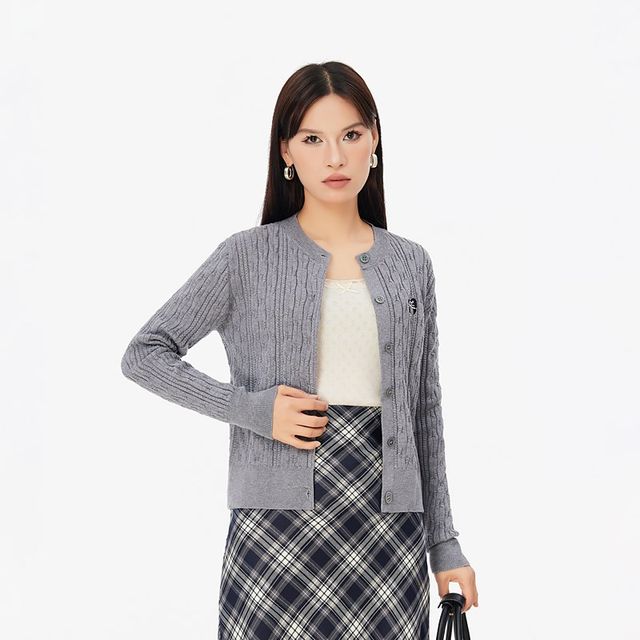 Large size women's fat mm suit Korean early spring salt style wear age reduction knitted jacket suspender top three-piece set for women
