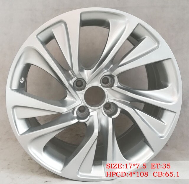 Citroen DS5 wheel genuine Citroen C4LDS5 Tianyi C5 Peugeot aluminum alloy wheel steel ring
