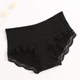 2 Ab underwear recycled fiber mid waist lace antibacterial print women boxer underwear sexy women y208