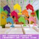 Spring kindergarten hanging decoration Children's Day decoration classroom corridor environment layout shopping mall pendant store creative suspension
