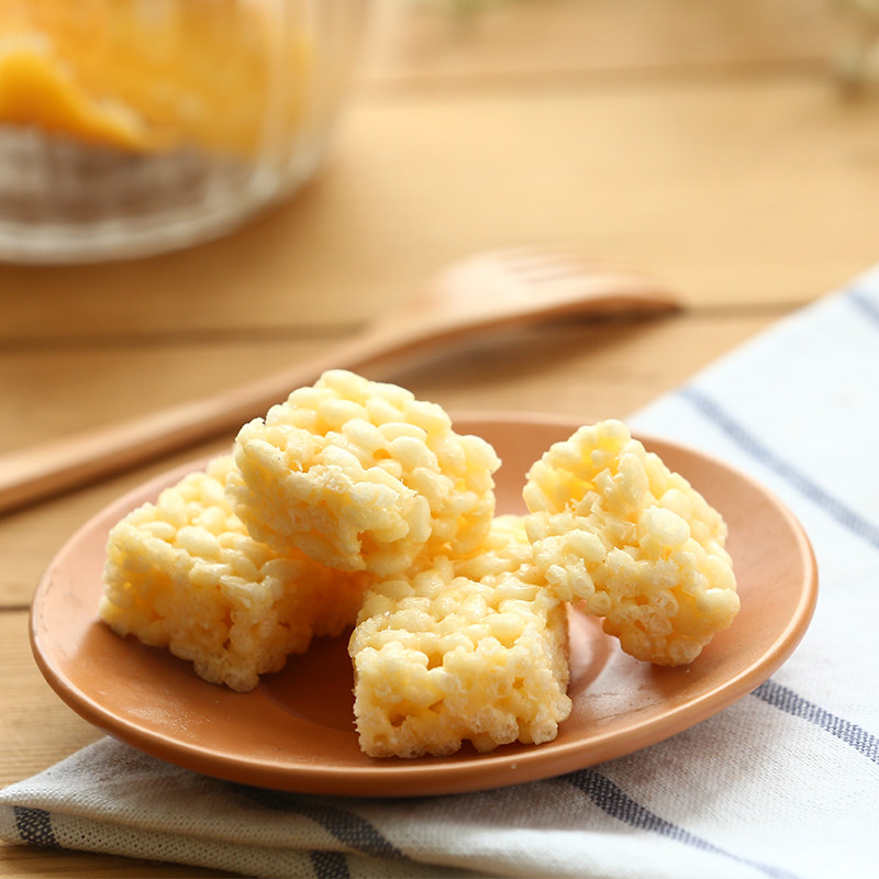 新品【三只松鼠_脆米粒112g】休闲零食小吃米花