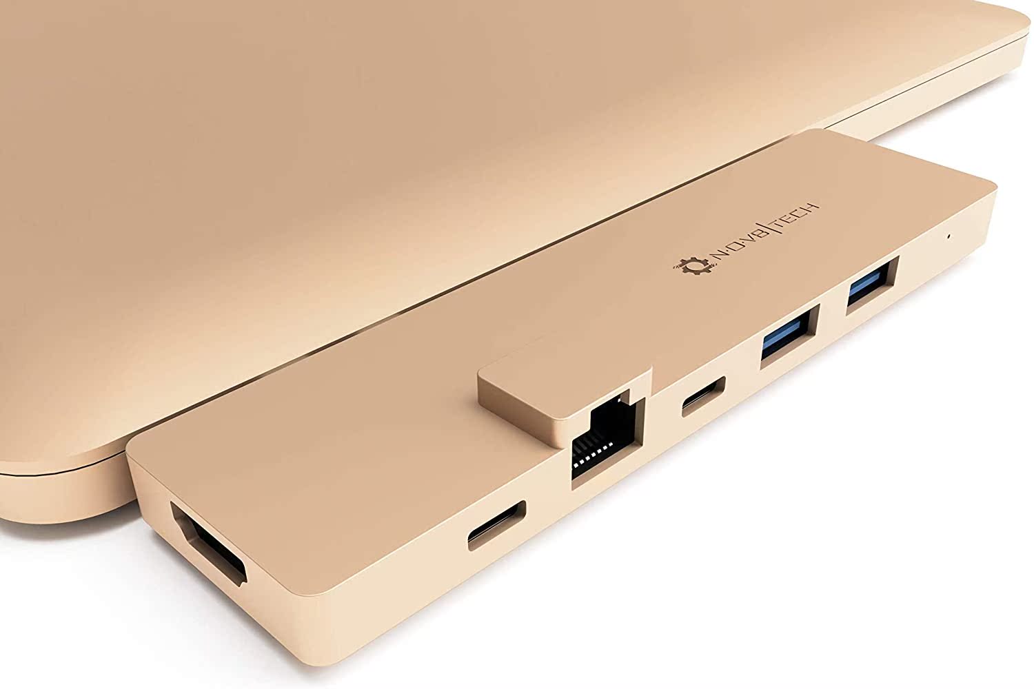 NOV8Tech USB C to HDMI Hub 8 in 2 100W for MacBook Pro M1 