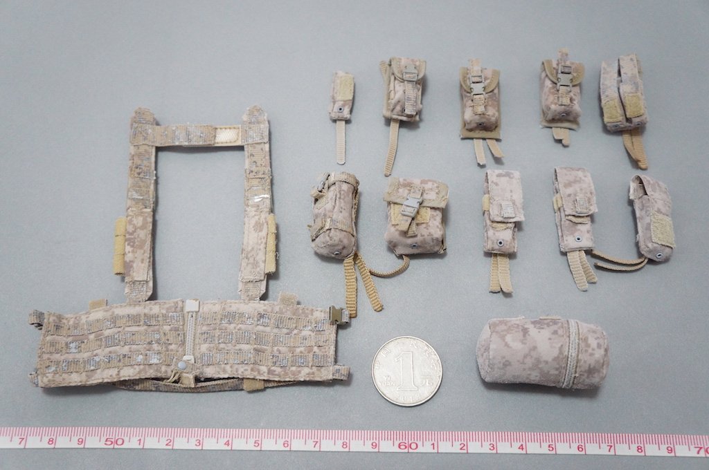 SoldierStory 1:6 Scale SS109 American Snow Seal NSW Tactical Chest Bag Model