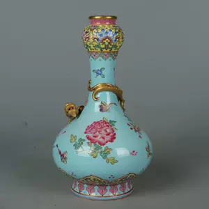 加藤 光右衛門 造 作 美濃伊賀 花入 未使用品 保管品 耳付 花器 花瓶