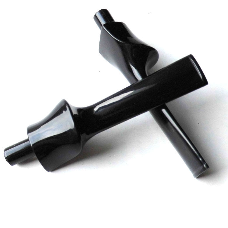 Diy creative heather wood pipe spare parts 3MM filter element flue yakli creative pipe mouth bite mouth volcanic type