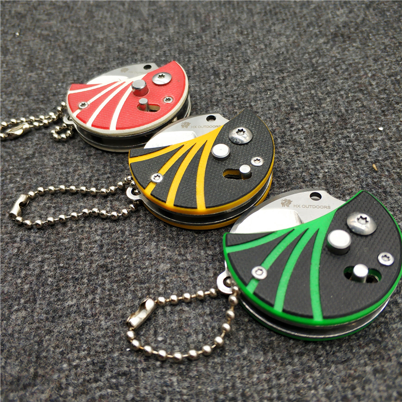 Pocket inventory small personality pendant knife Automatic ejection Keychain Knife Its an interesting knife