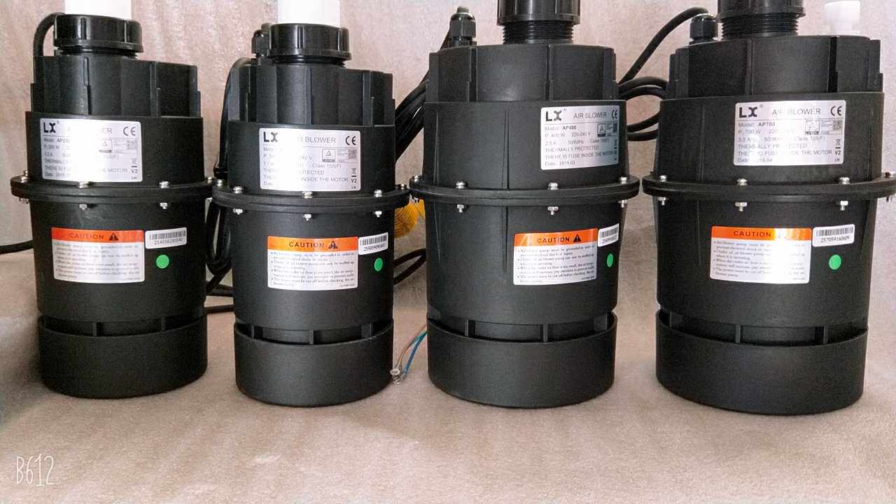 LX bubble machine wind pump