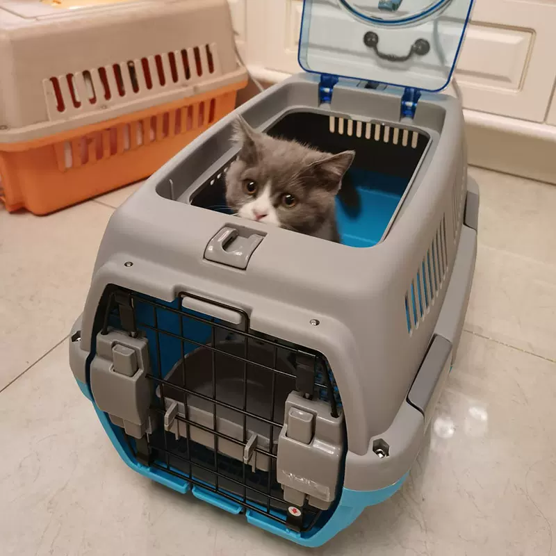 猫咪航空箱便携外出猫箱手提飞机托运箱宠物空运箱国航运输箱猫笼 Taobao