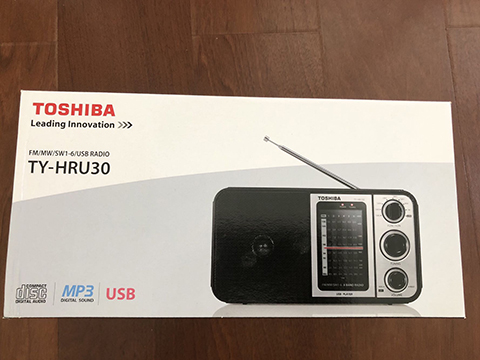 New Hong Kong Bank TOSHIBA TY-HRU30 multi-band radio USB
