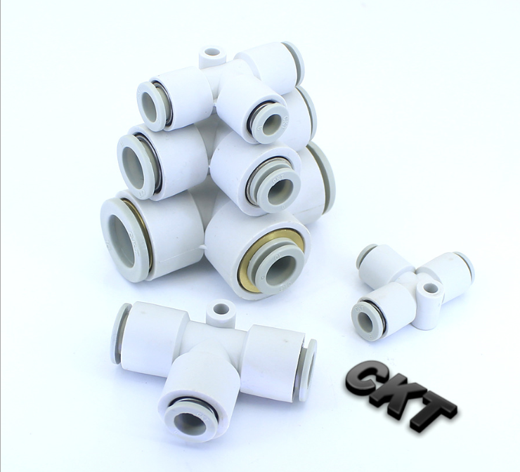 CKT T-variant pneumatic connector KQ2T04-06 KQ2T06-08 KQ2T08-10 KQ2T10-12