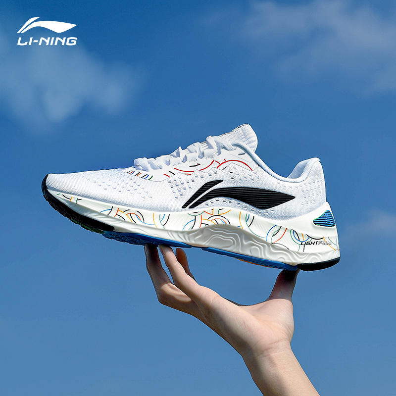 李宁岚跑步鞋男士新款赤兔超轻网面透气鞋子体育生专业减震运动鞋