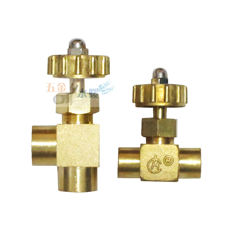 Special direct sales pure copper parallel adjustment valve right angle oil valve throttle valve needle valve methanol flow needle balance valve