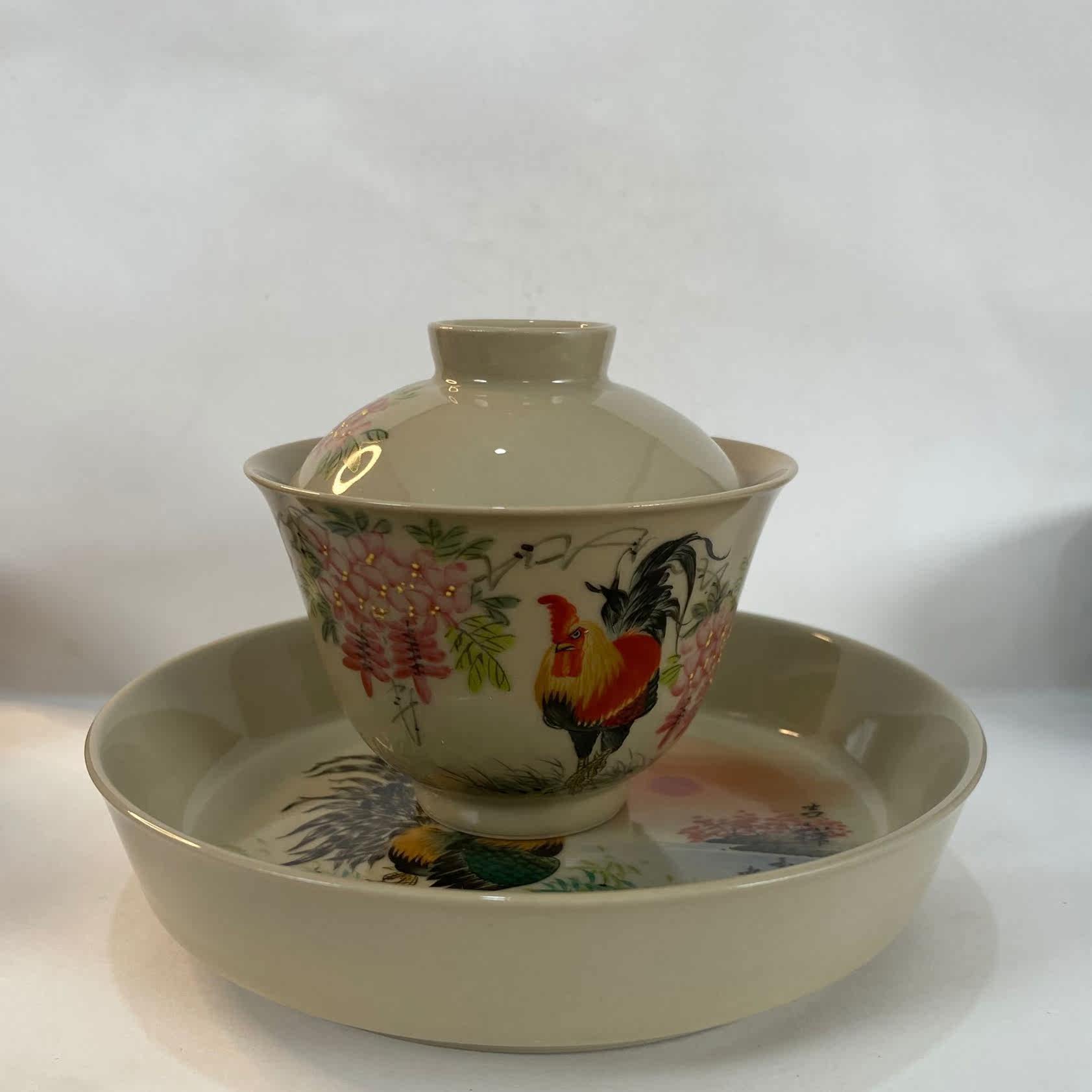 Rooster Cover Bowl (Yu Ying)