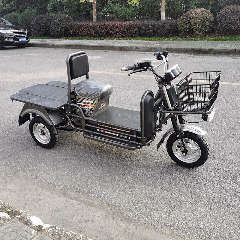 新款载重电动三轮车大力神载货快餐拉客快递爬坡王赛程家用送货车