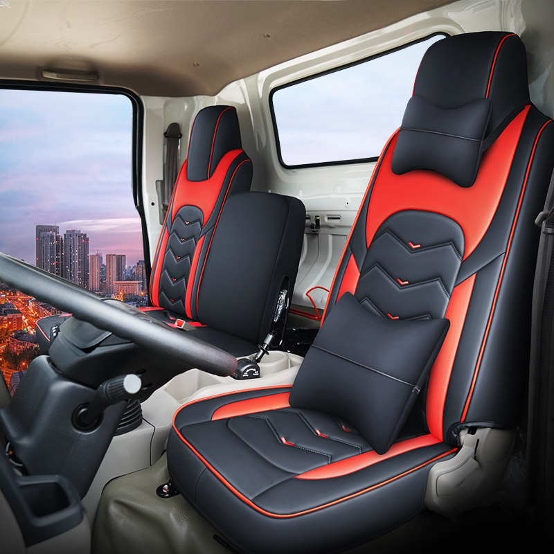 Bus bus truck light card cushion in Tongyutong bus winter leather car seat cover
