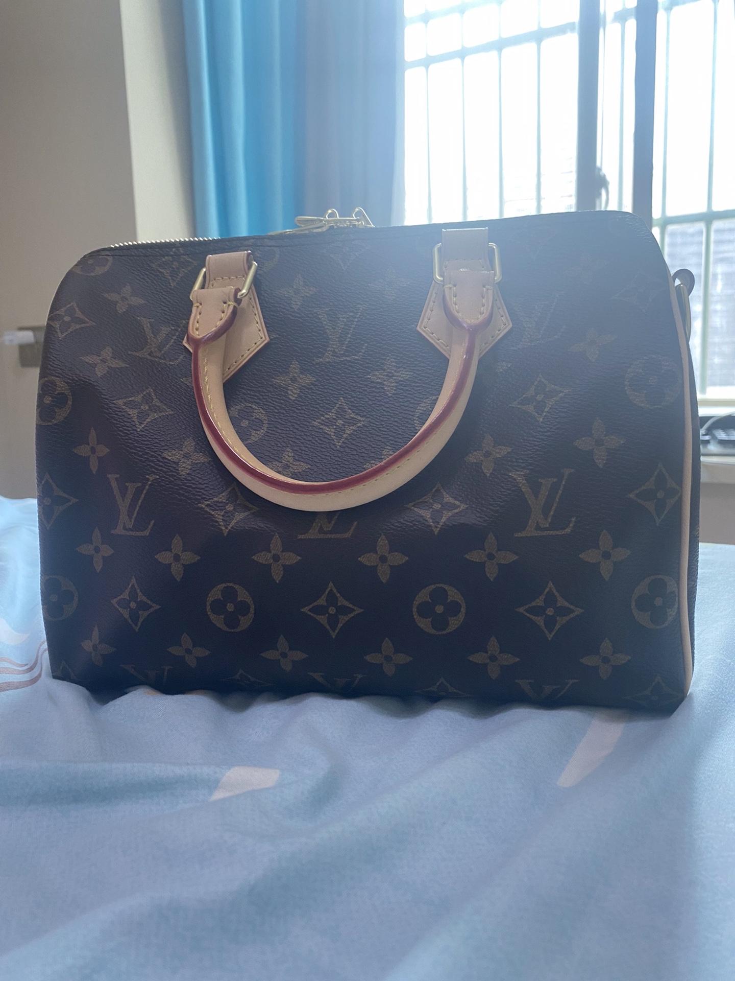 转让个人闲置lv25路易威登老花枕头包