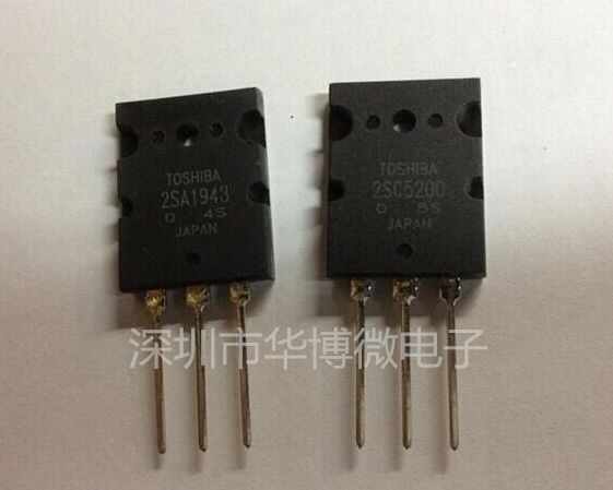2SA1943 2SC5200 Toshiba tube A1943 C5200 TO-3P