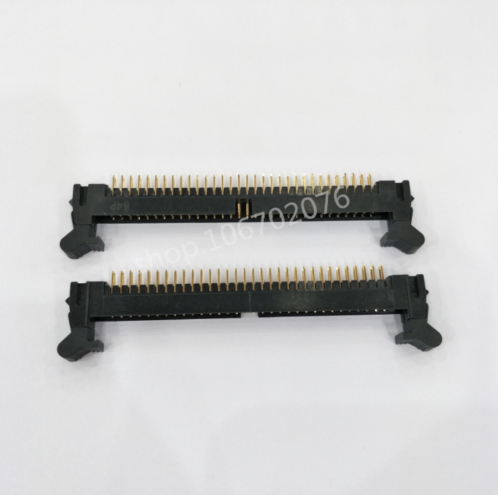 Ka-hook horn seat 2.0mm pitch DC2-64P 2 x 32P straight plug 180 degrees eco-friendly gold-plated 1.5U