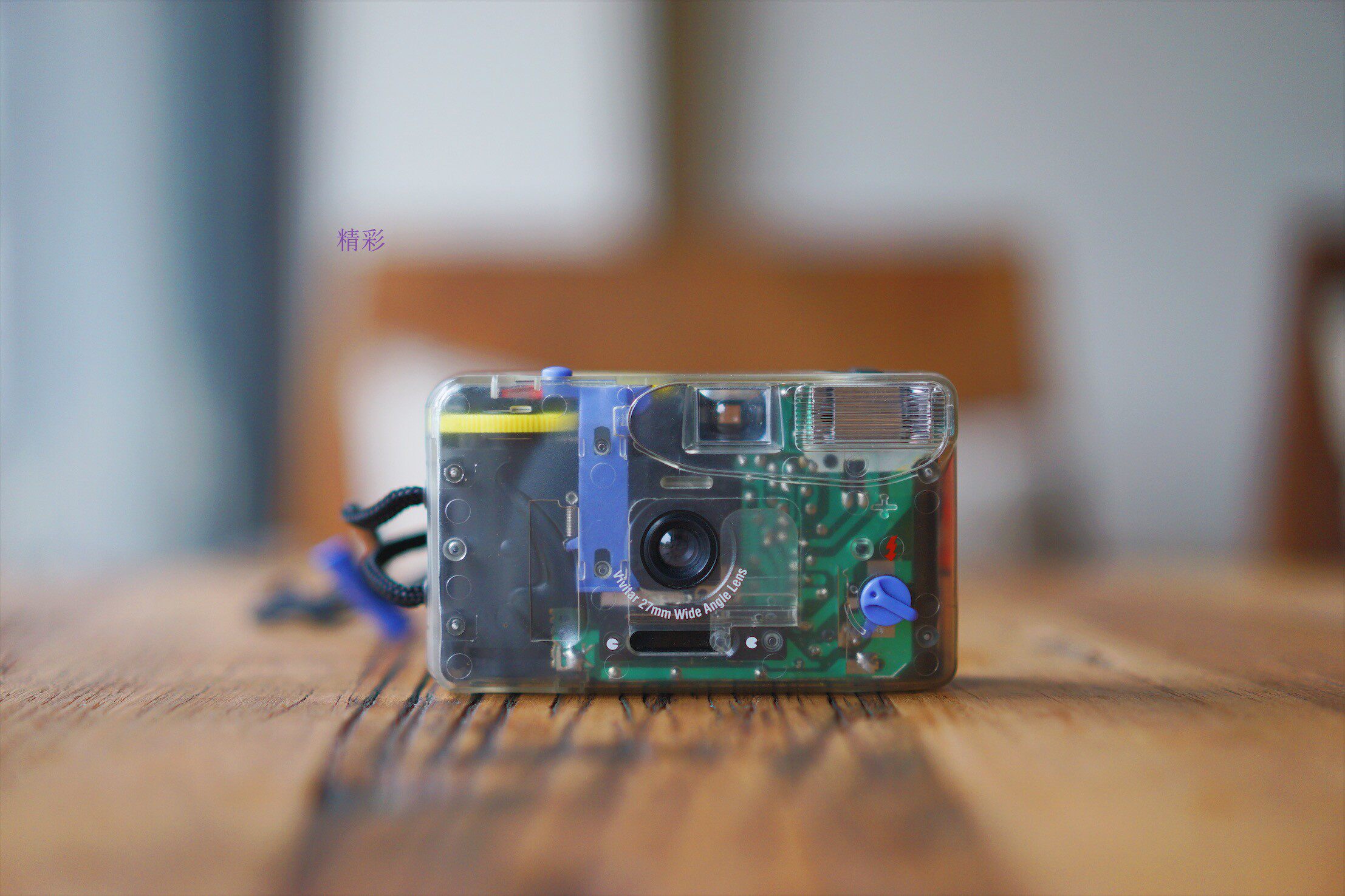 Vivitar Transparent 135 Fool Film Camera Bright Eyes Cool