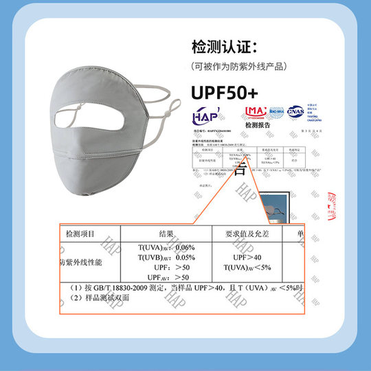 Ice Silk Sunscreen Mask Full Face Summer Face Mask Artifact Anti-Uv Sunshade Brim Driving Face Mask Mask for Women