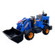 Four-Wheel Drive Single-Bar Diesel Small Forklift, Electric Small Forklift, Household Loader, Construction Waste Cleaning, Animal Waste Cleaning Truck