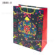 Cross Border 25 Years New Christmas Gift Bag Christmas Eve Handbag Candy Packaging Creative White Card Kraft Paper Packaging