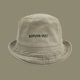 Trendy Brand Letter Fisherman Hat Women's Plain-made Artifact to Show Face Korean Version All-match Casual Fashion Sunshade Hat Men's Basin Hat