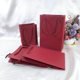 Factory direct new pear leather red special paper bag in stock wholesale jewelry bags with logo