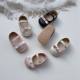 2024 New Spring and Autumn Baby Small Cloth Shoes Baby Girl Soft Sole Non-Slip Front Shoes Bow Anti-Drop Heel Princess Shoes