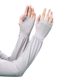 Sun Protection Ice Silk Sleeves for Women in Summer, Thin, Fashionable, Cycling and Driving Artifact, Anti-Uv Arm Protection, Loose Sleeves