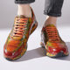High-end imported Nile crocodile skin pure hand-polished color sneaker high-end travel shoes fashion men's shoes trendy leather shoes