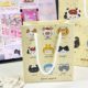 Milk yellow splash ink small animal gift bag ins storage bag cardboard high-value handbag gift hand thickened