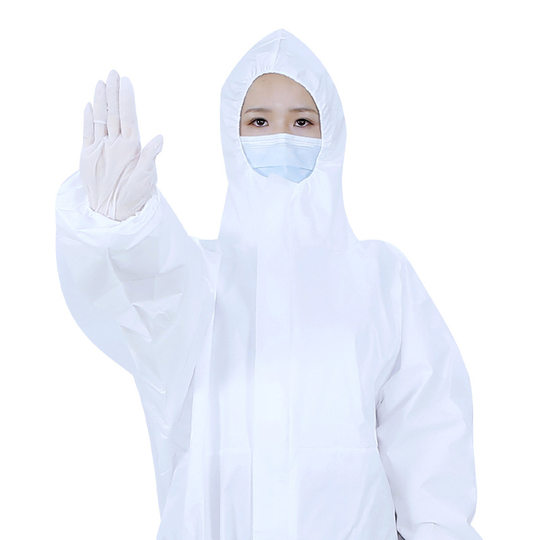 Manufacturer Wholesale One-Piece Isolation Gown Disposable Isolation Protective Clothing Dustproof Clothing Epidemic Prevention Protective Breathable Protective Clothing
