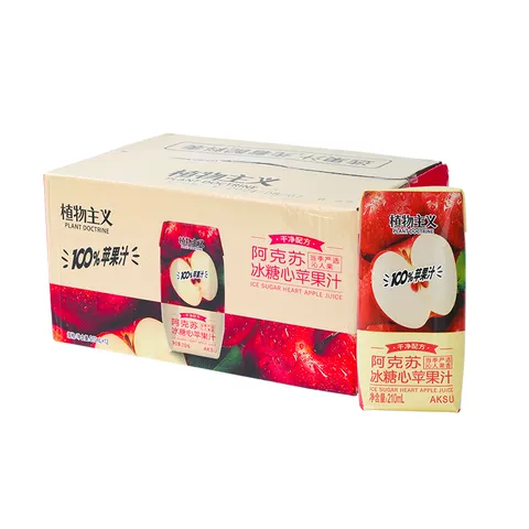 顶圣 苹果汁NFC饮料210ml*12瓶 图片 1