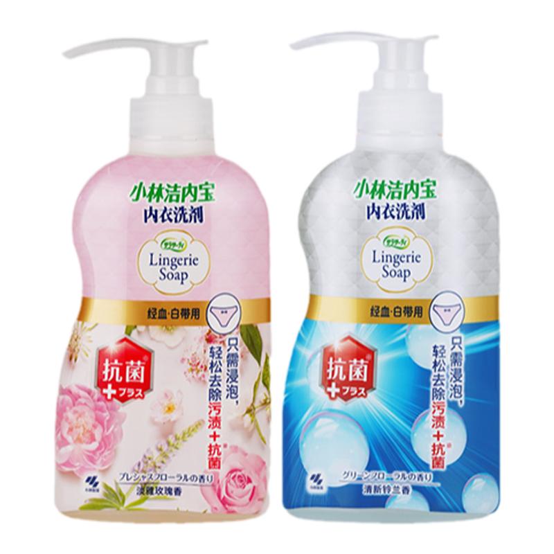 【小林制药】内衣洗衣液抑菌去血渍女士内衣裤清洗剂500ml2瓶