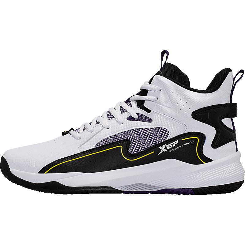 特步篮球鞋男生秋官方正品耐磨学生青少年高帮减震专业实战运动鞋