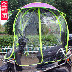 Electric tricycle carport folding leisure new small elderly fully enclosed minibus carport awning awning