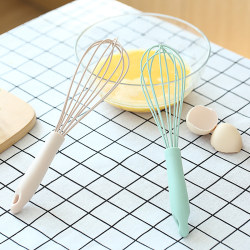 Manual egg beater, silicone mixer, dough mixer, household small egg cream whipper, egg whipping baking tool