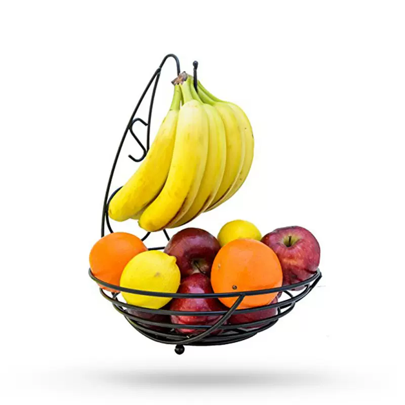 2-Tier Fruit Basket with Banana Hook Gourmet Basics Housewar-Taobao