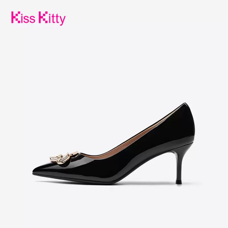 Kiss Kitty秋季快乐草简约质感轻奢单鞋女SA21548-82 - Taobao