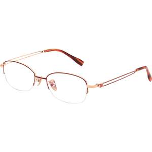 Anti -blue light anti -radiation myopia glasses women's models can be used for business temperament, fashion half -frame Danyang eye frame
