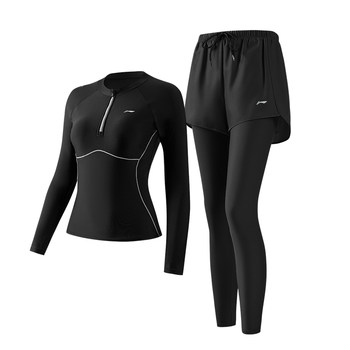 Li-Ning snorkeling swimsuit women's long-sleeved trousers